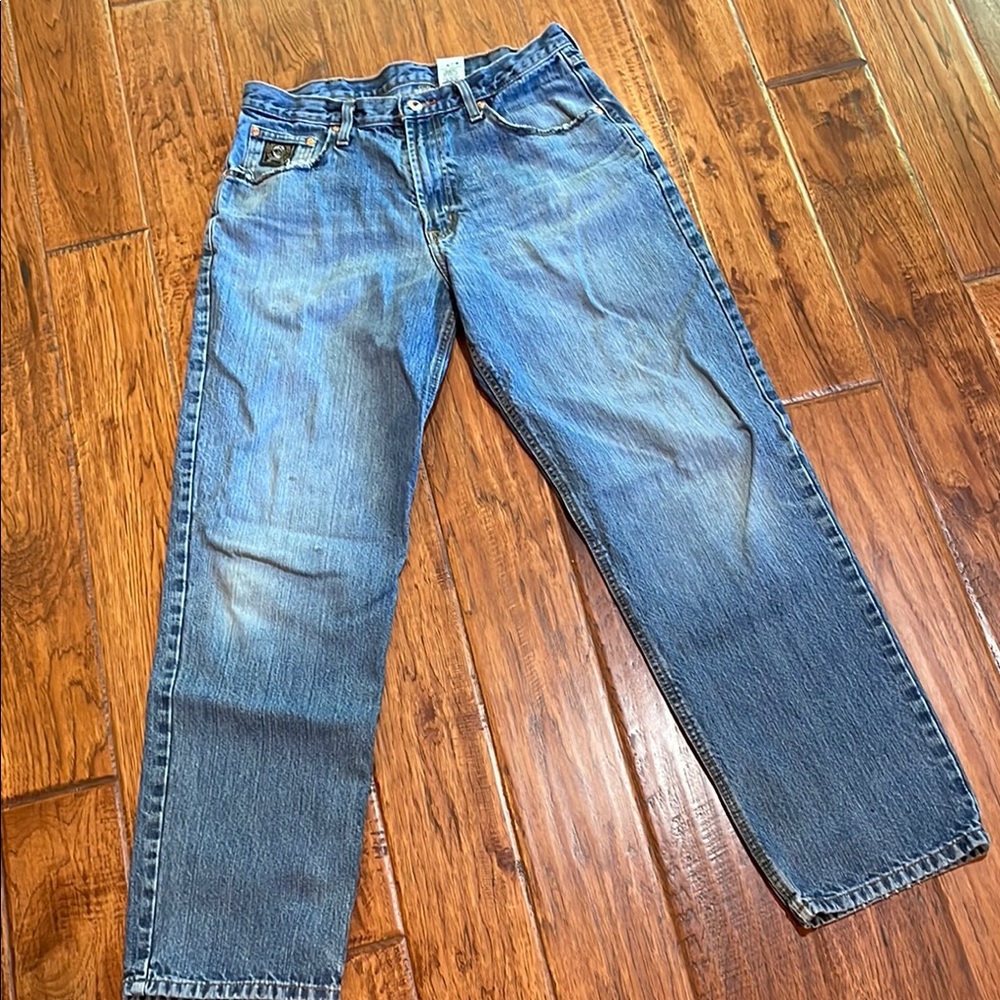 Cinch Men's Straight Blue Jeans